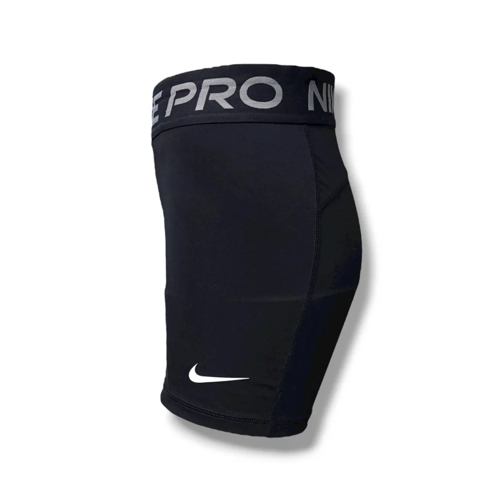 NIKE PRO DRI-Fit 5” Shorts Black/Grey Size Small - Picture 6 of 13